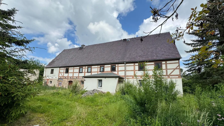 Außenansicht - Haus kaufen in Klingenberg - Sanierungsbedürftiges Wohnhaus 