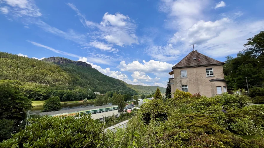 Blick auf den Lilienstein