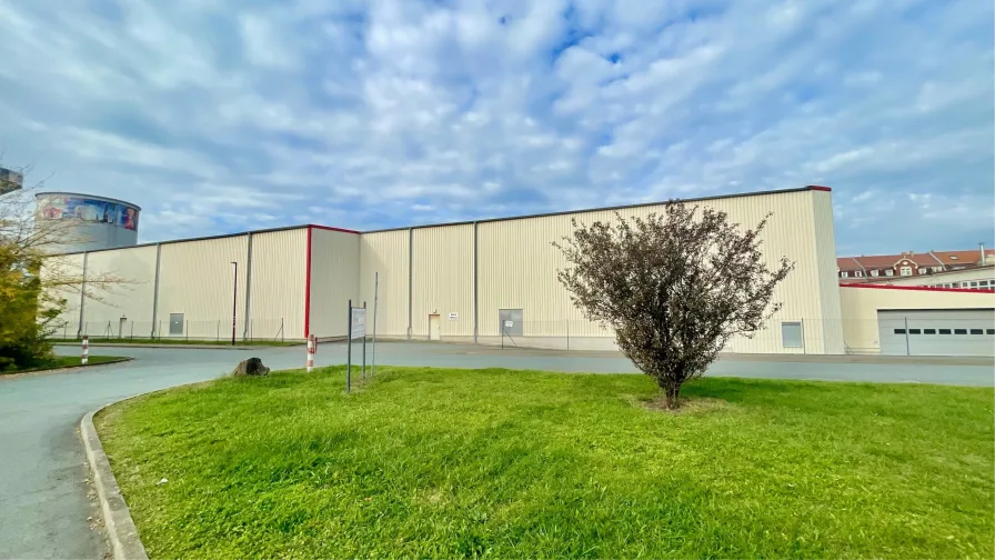 Außenansicht - Halle/Lager/Produktion kaufen in Riesa - Logistikzentrum in Riesa