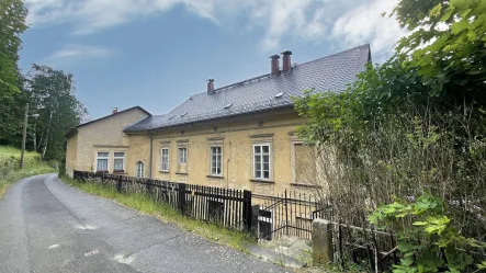 Ansicht - Haus kaufen in Königstein - Denkmalgeschütztes Haus mit Potenzial