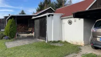 Garage mit Carport