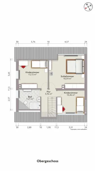 Grundriss Dachgeschoss