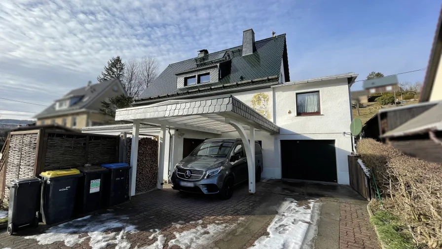 Außenansicht - Haus kaufen in Bad Gottleuba-Berggießhübel - Platz für die ganze Familie