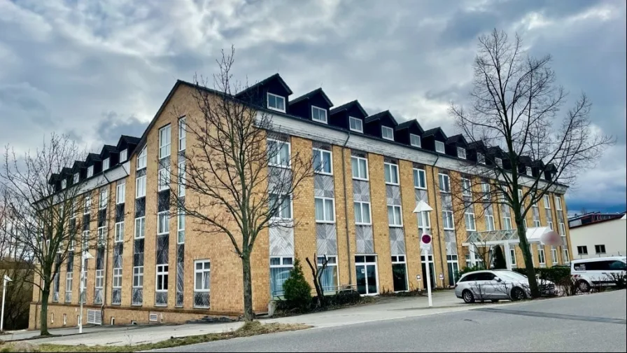 Hotelansicht von der Straße