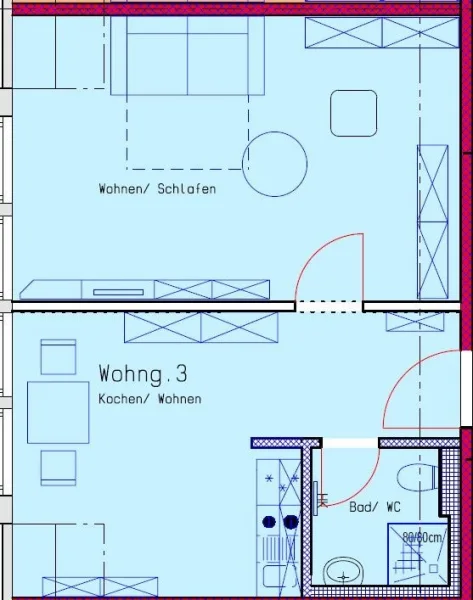 WE 03 - Wohnung mieten in Dresden - Schöne Singlewohnung!