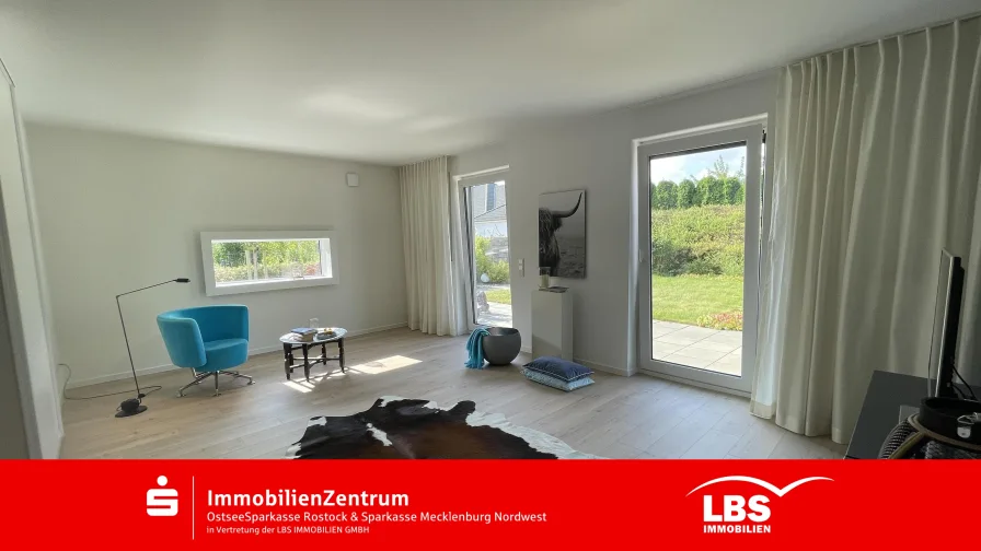 Wohnzimmer - Haus kaufen in Kühlungsborn - Ansehen - Einziehen - Wohlfühlen!