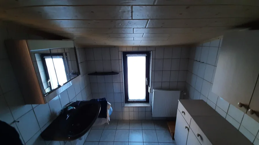 Badezimmer im Obergeschoss