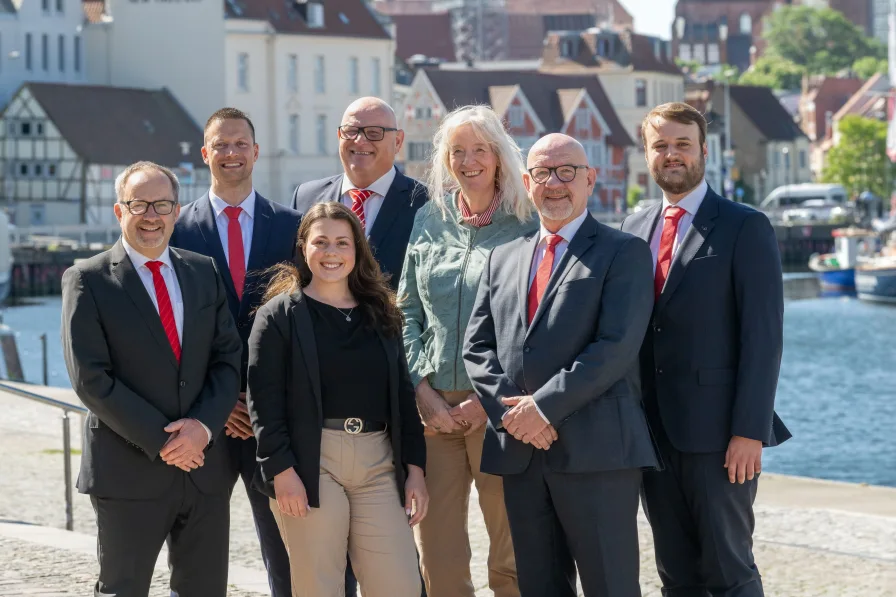 Immobilienteam der Sparkasse Mecklenburg-Nordwest