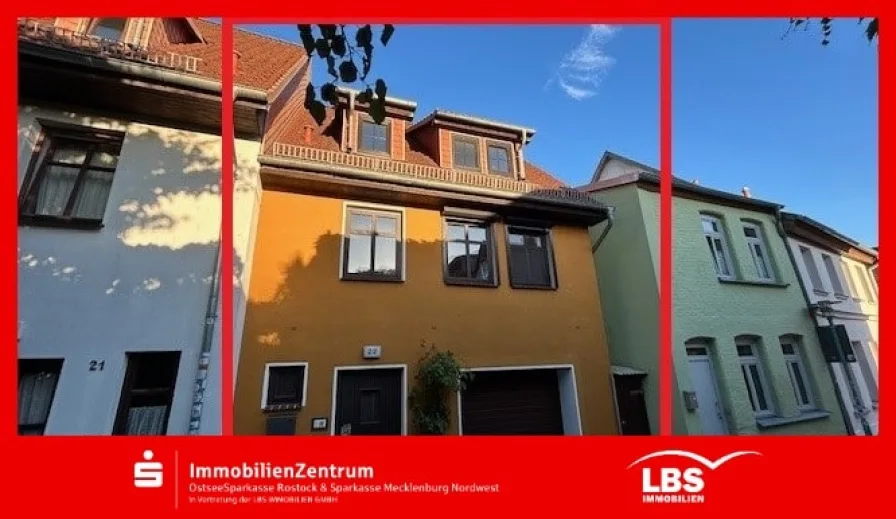  - Haus kaufen in Güstrow - Zentrale Innenstadtlage!