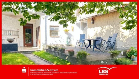 Terrasse  - Haus kaufen in Schwaan - Ihr neues Zuhause mit herrlichem Garten