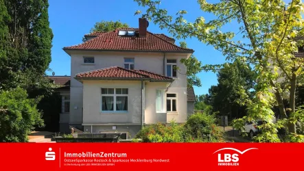 Gartenansicht - Haus kaufen in Kröpelin - Stadtvilla - sympathisch nahe der Ostsee