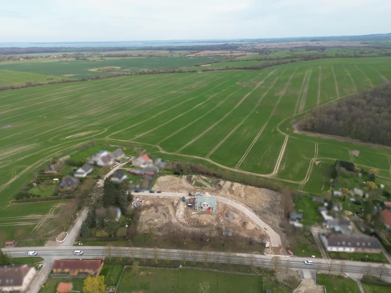 Ansicht nach Osten mit Ostsee