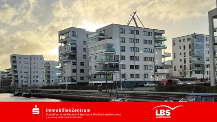 Frontansicht - Wohnung kaufen in Rostock - Eigentumswohnung mit Warnowblick