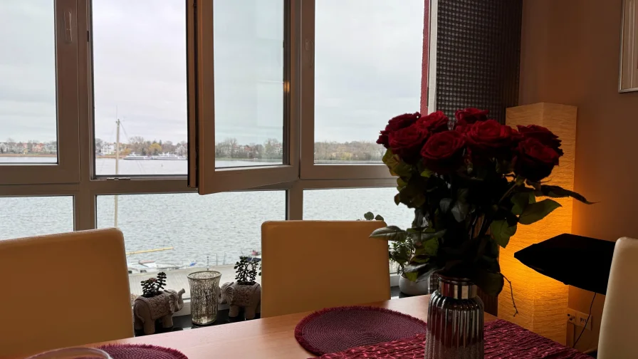 Ausblick Wohnzimmer