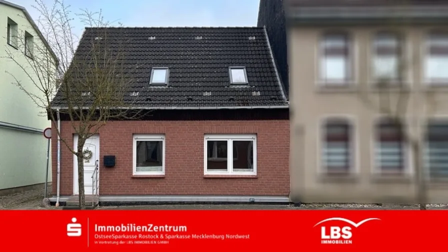 Haus Straßenansicht - Haus kaufen in Grevesmühlen - Einziehen und sich Wohlfühlen!