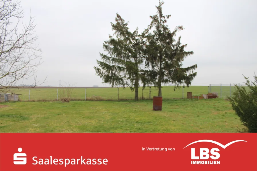 freier Blick ins Grüne - Grundstück kaufen in Bad Dürrenberg - Bauen Sie Ihr Traumhaus mitten im Grünen