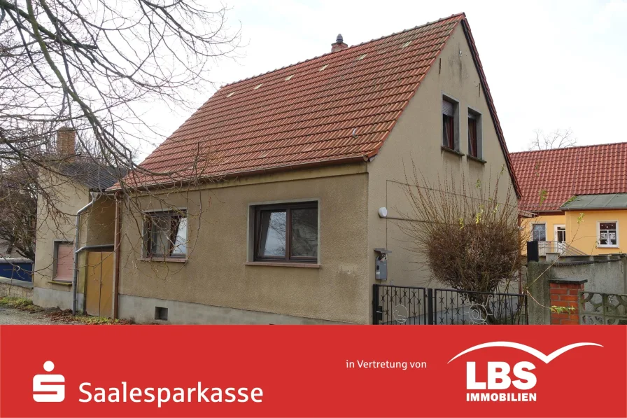 Wohnhaus - Straßenansicht - Haus kaufen in Nemsdorf-Göhrendorf - In Nemsdorf!