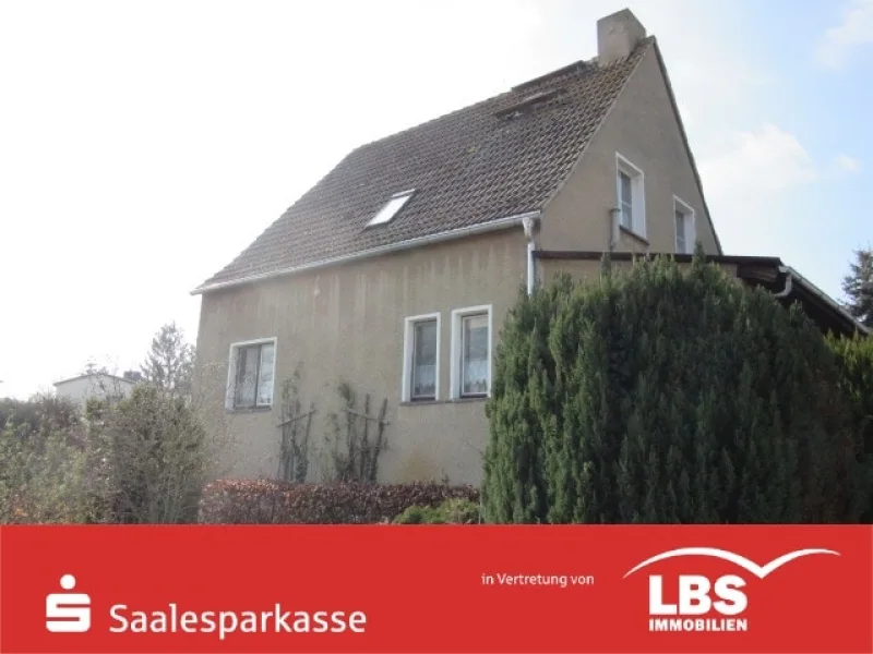 Hausansicht - Haus kaufen in Landsberg - Freistehendes Haus mit großem Garten