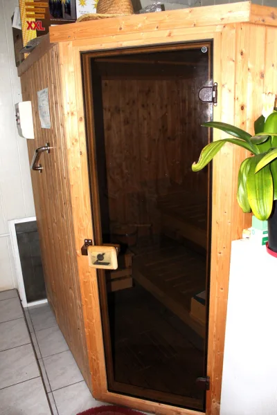 Sauna im Anbau