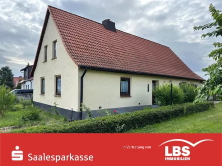 Wohnhaus - Straßen-/Gartenansicht - Haus kaufen in Leimbach - In ruhiger, attraktiver Siedlungslage!