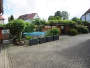 Blick zum Garten / Terrasse