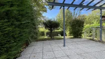 Terrasse mit Zugang zum Garten