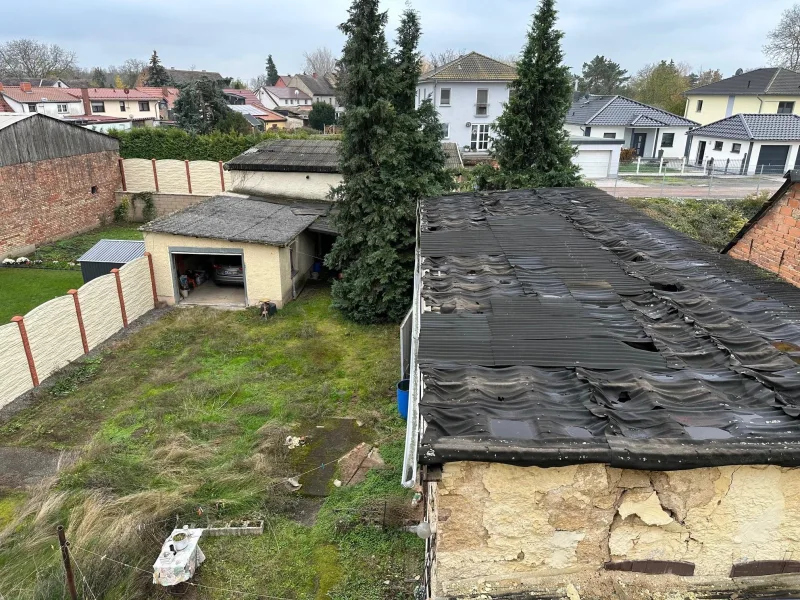 Garten, Garage und Nebengelass