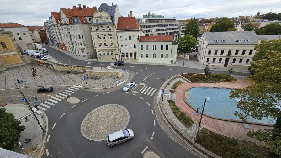 Blick aus dem Turmzimmer