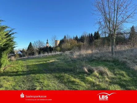 Baugrundstück - Grundstück kaufen in Querfurt - Riesiges Baugrundstück mit Burgblick!