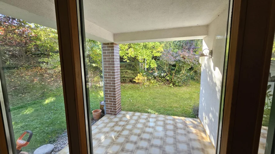 Blick in den Garten