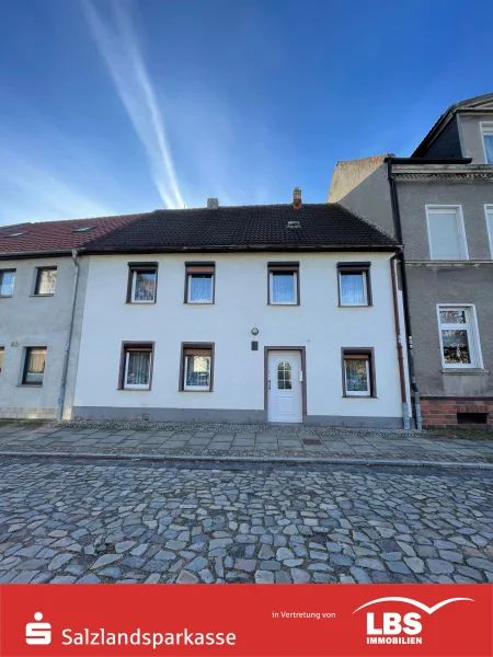 Frontansicht - Haus kaufen in Schönebeck - Projekt im Zentrum von Bad Salzelmen