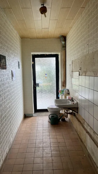 WC im Erdgeschoss 