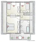 Mustergrundriss Obergeschoss