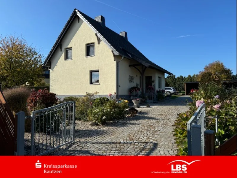  - Haus kaufen in Göda - Traumhaftes Haus im Gartenparadies