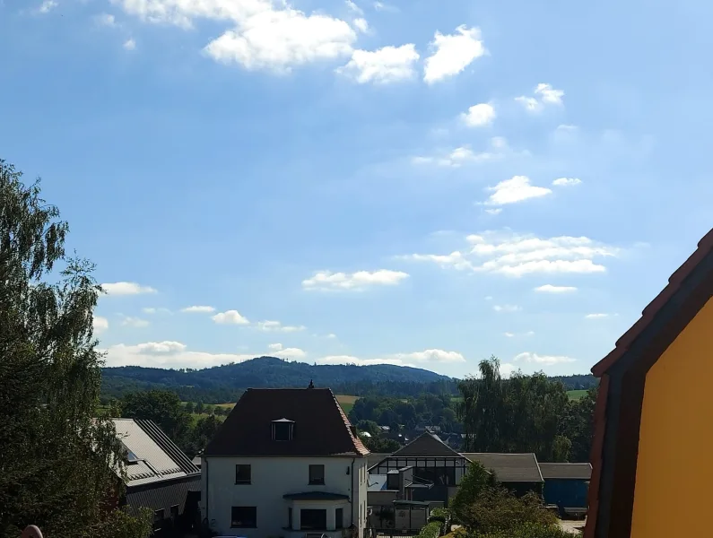 Blick aus dem Fenster