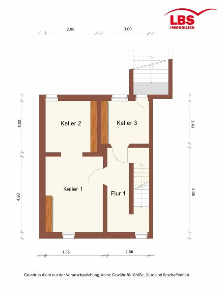 Grundriss Kellergeschoss