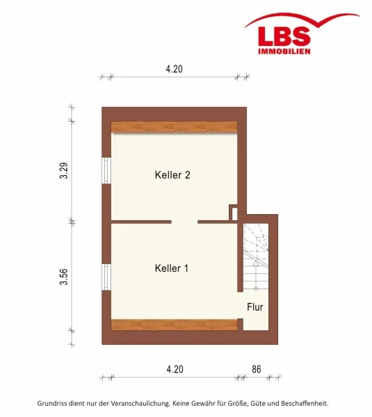 Grundriss Kellergeschoss