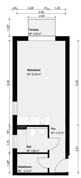 Grundriss EG links