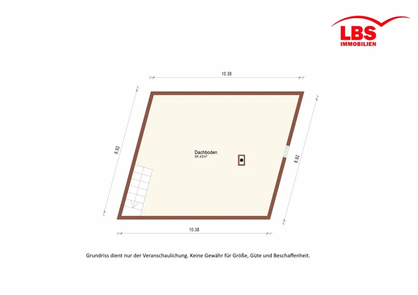 Grundriss Dachgeschoss