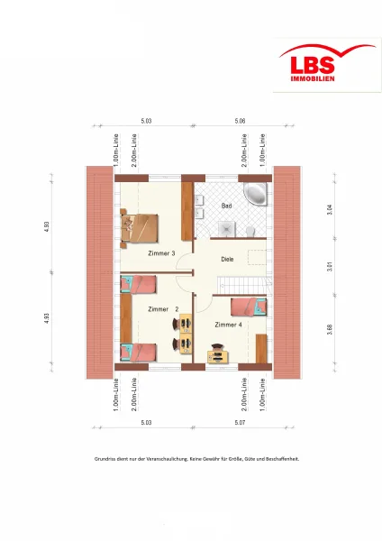 Grundriss Dachgeschoss