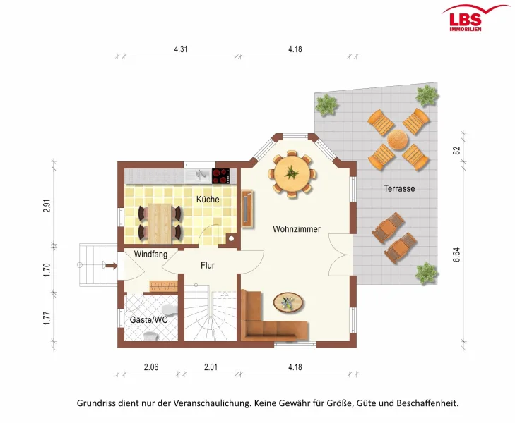 Grundriss Erdgeschoss