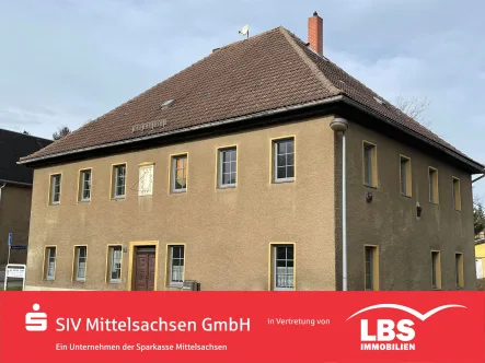 Ansicht - Zinshaus/Renditeobjekt kaufen in Bobritzsch-Hilbersdorf - Ein Haus - viele Möglichkeiten!