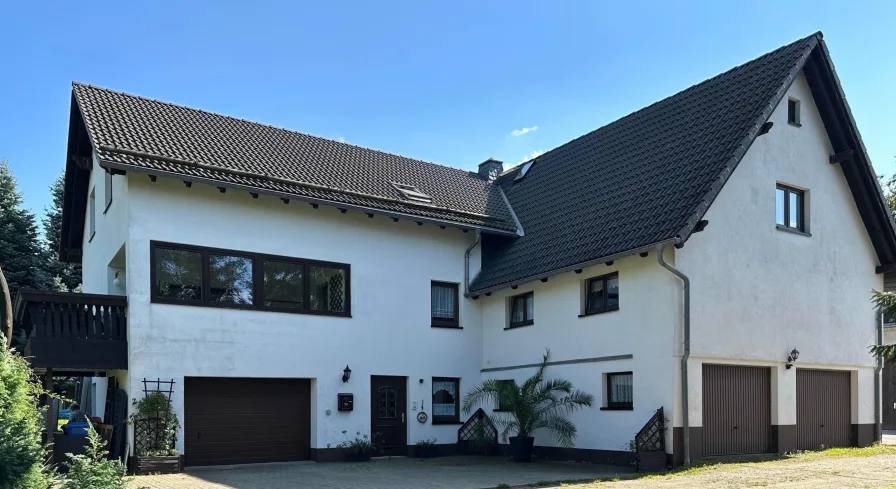Hofansicht - Haus kaufen in Eppendorf - Für Oma und Opa ist auch noch Platz...