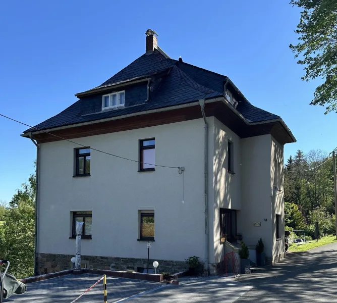 Außenansicht - Wohnung kaufen in Mulda - Wohnen im Grünen...