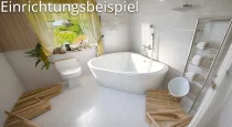 Badezimmer im Erdgeschoss 