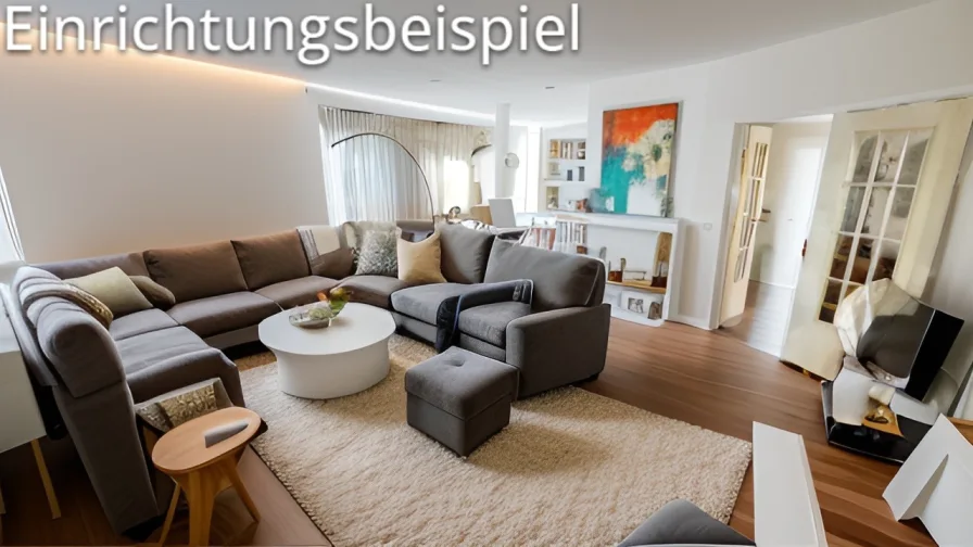 Wohnzimmer im Erdgeschoss