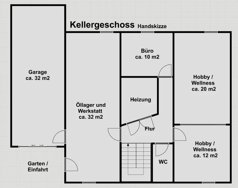 Grundriss Obergeschoss