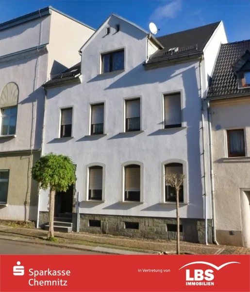 Hausansicht - Haus kaufen in Lichtenstein - Kleine Kapitalanlage oder Eigennutzung?