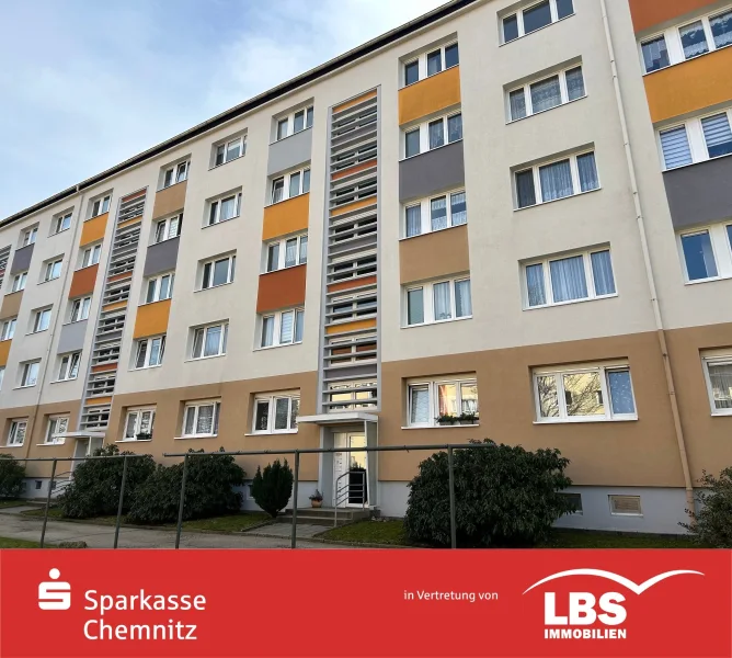 Hausansicht - Wohnung kaufen in Limbach-Oberfrohna - Renditeobjekt im Herzen von Limbach-Oberfrohna!