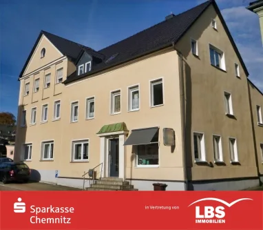 Hausansicht - Haus kaufen in Gersdorf - Schönes Wohnhaus für Kapitalanleger